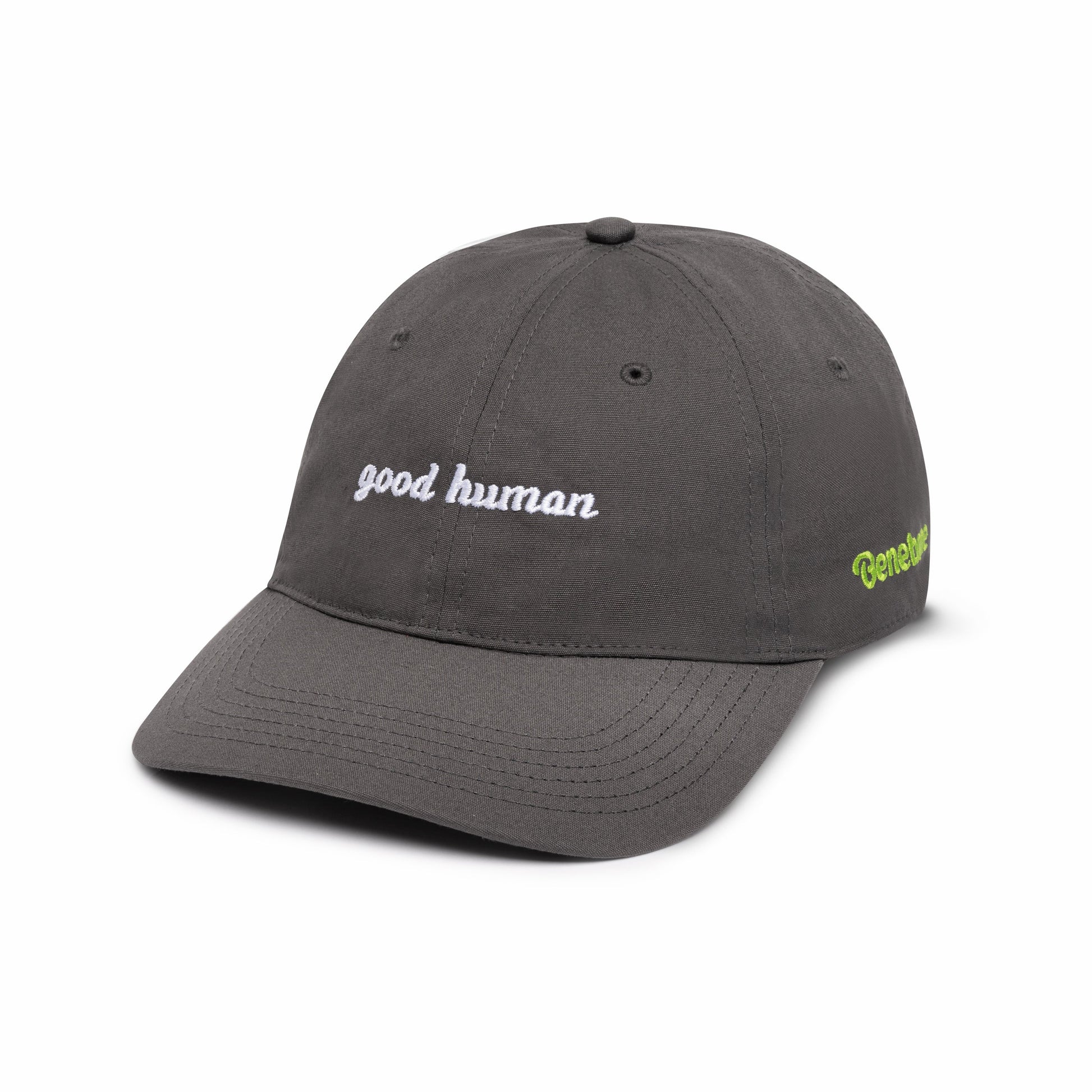 Good Human Embroidered Hat