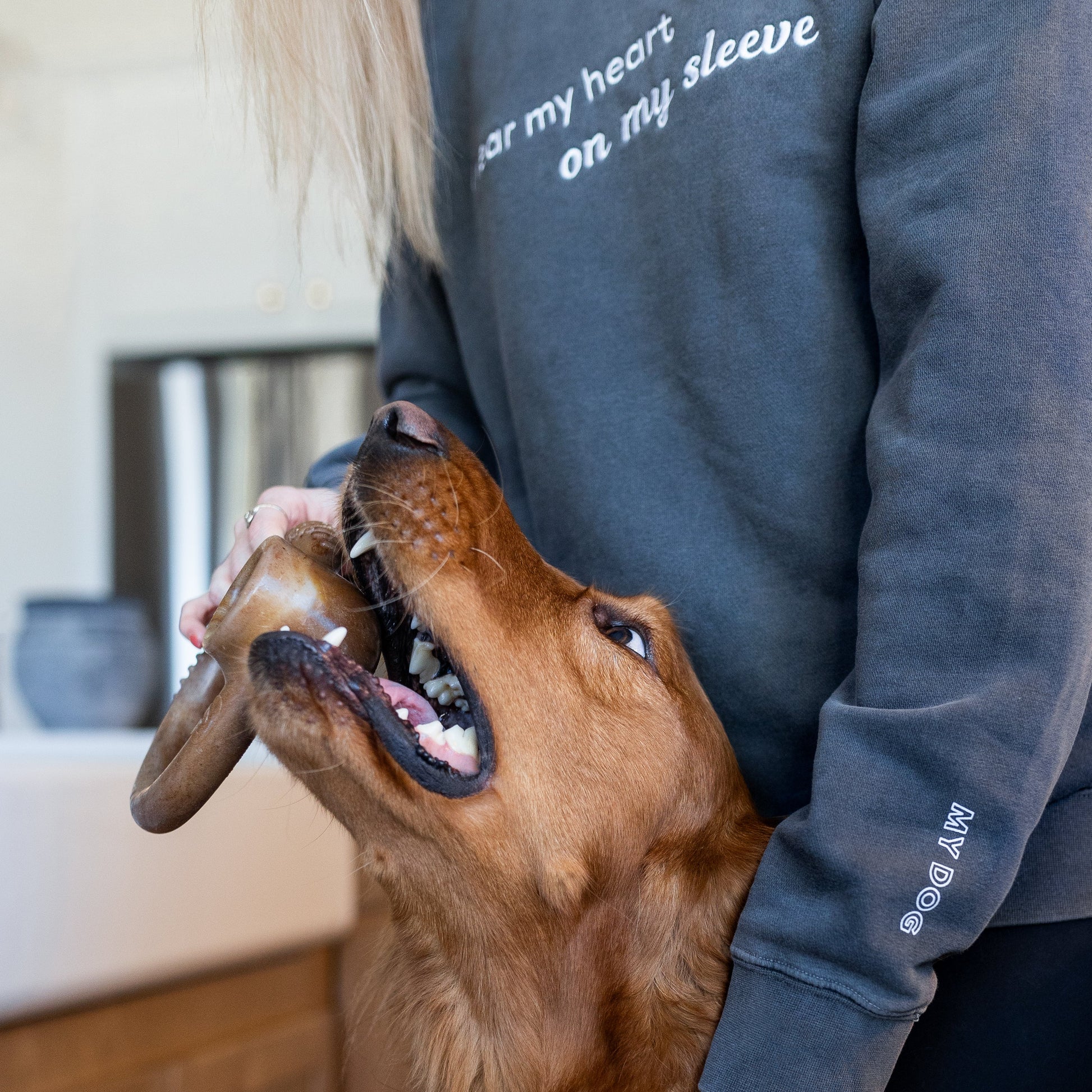 Heart On My Sleeve Crew Neck